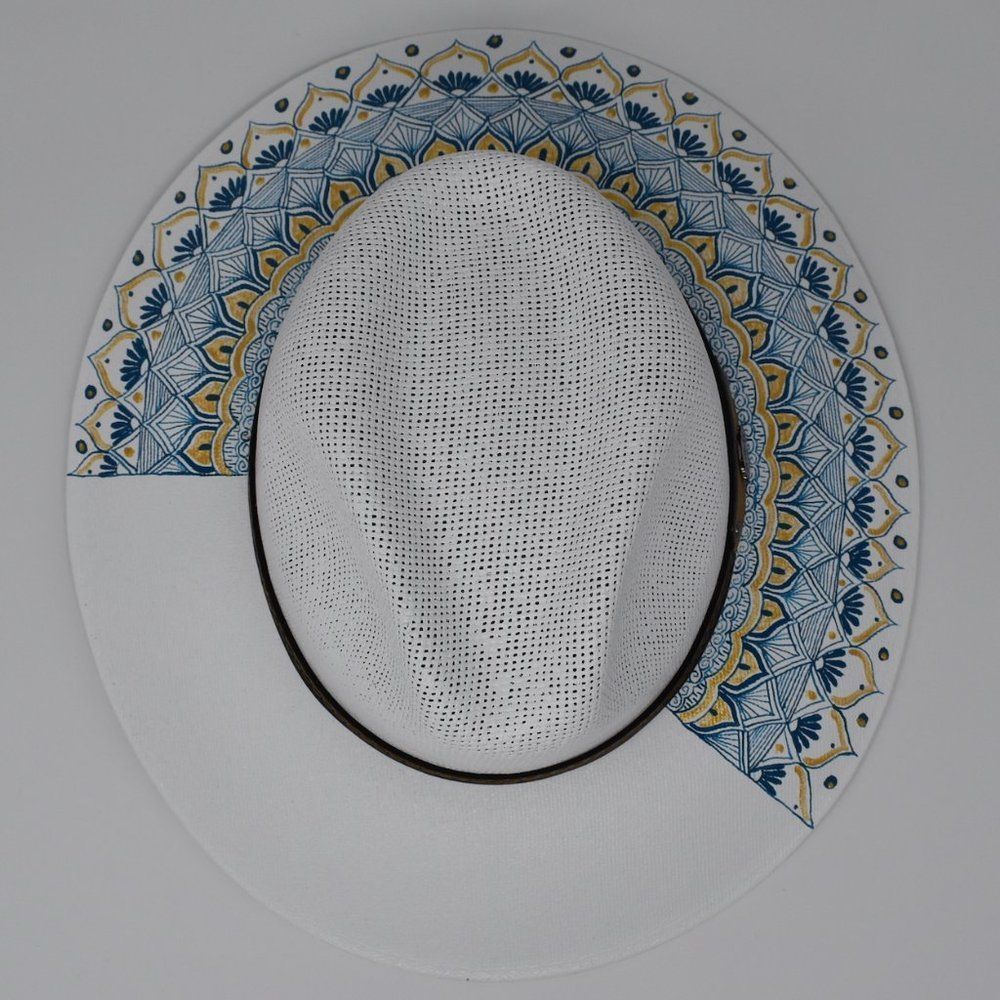 Hand-Painted Sombreros Mexican Sun Hats